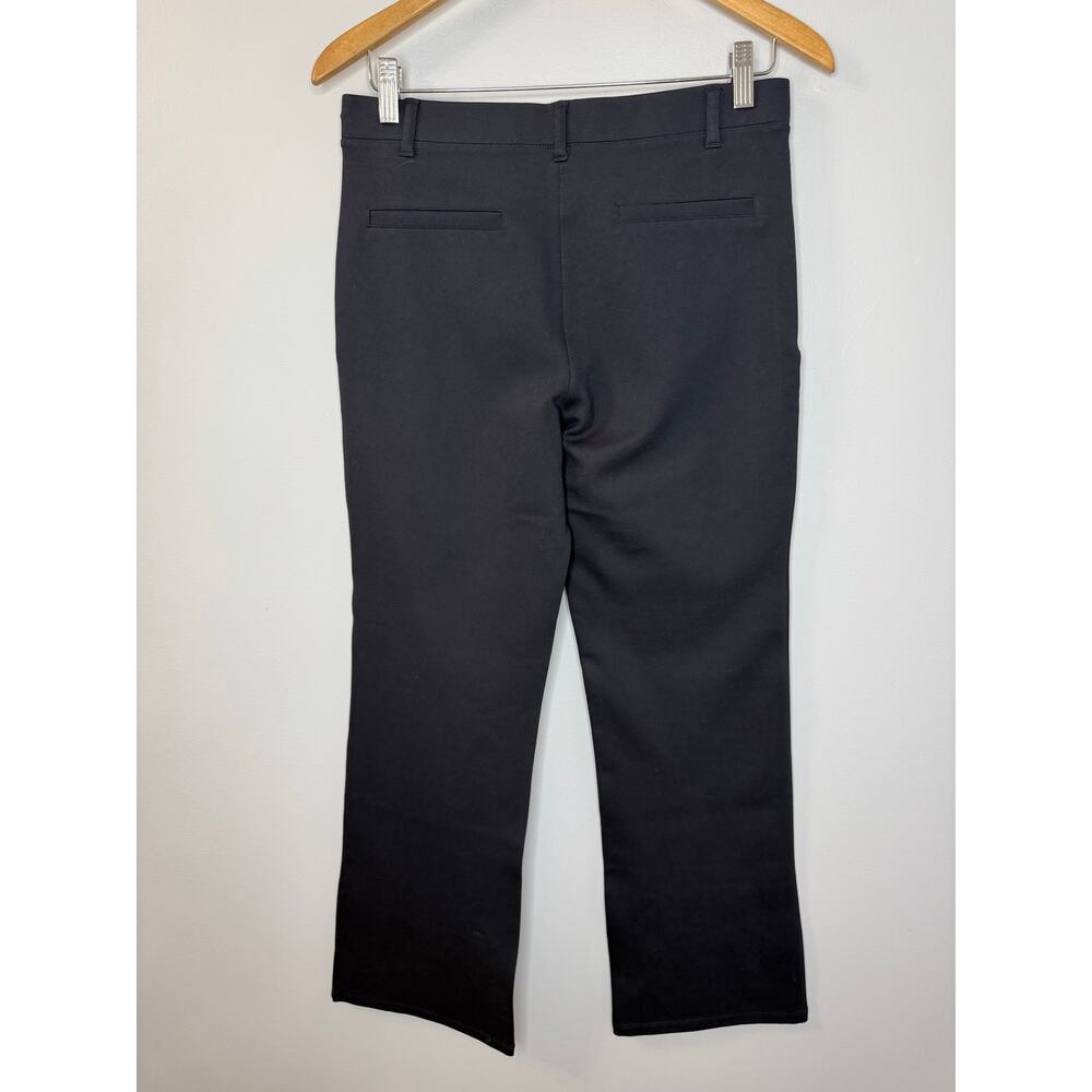 Quince Ultra-Stretch Ponte Straight Leg Pants Navy Women's M Stretch - Picture 6 of 10